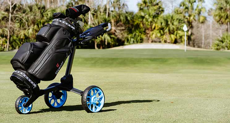 R1-s Push - Manual Trolley On Grass